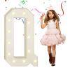 eufony Marquee Letters 4 Feet Tall, 4 FT Marquee Light Up Letters, Giant Light Up Letters 4FT for Birthday Party Baby Shower Gender Reveal Graduation Decorations, Letter Q with LED Lights DIY Kit view 1