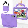 MUDASANQI for Xiaomi Redmi Pad SE 11inch (2023) Kids Case,Lightweight EVA Kid Friendly Shockproof Protective Case,Handle Stand Heavy Duty Tablet Cover with Shoulder Strap(Purple) view 1