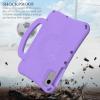 MUDASANQI for Xiaomi Redmi Pad SE 11inch (2023) Kids Case,Lightweight EVA Kid Friendly Shockproof Protective Case,Handle Stand Heavy Duty Tablet Cover with Shoulder Strap(Purple) view 3