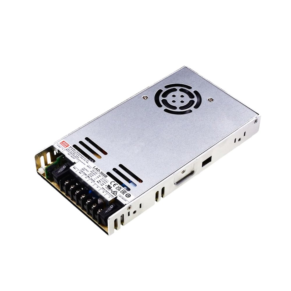 Mean Well LAD 360W Switching Power Supply LAD-360DU AC-DC Dual Output UPS Power Supply Driver Adapter Converter Transformer for Safety System Computer Project etc