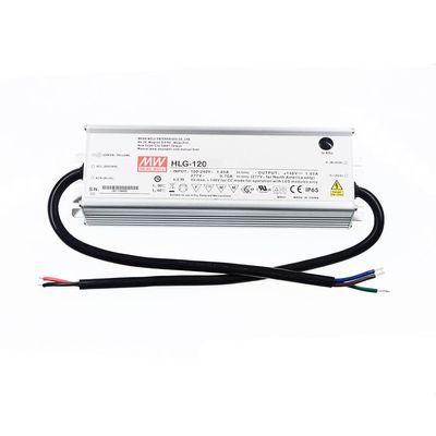 Mean Well HLG LED DriverHLG-120H-C350AB 350mA with Constant Current Potentiometer, Three-in-One Dimmin