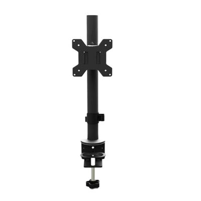 AVXANKTG DL-M050 Steel 17"-27" Tilt Swivel Single Monitor Desk Stand Grommet Clip Base Computer Desk Mount Bracket