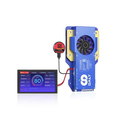 100BALANCE 400A 8-17S Smart Active Balance CAN BMS + WiFi Module +4.3inch Touch LCD Display Set