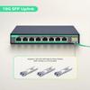 LINOVISION 2.5G Cloud Managed PoE Switch with 10G SFP Uplink, PoE Budget 130W, IEEE802.3af/at, 2.5G High Speed Network for Online Gaming, WiFi 6 AP, Office view 3