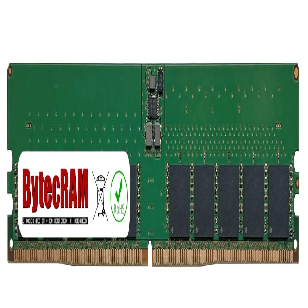 BytecRAM 16GB Replacement for Qnap Memory-16GDR5ECT0-UD-4800 DDR5-4800 MHz (PC5-4800B) ECC UDIMM Memory G2