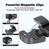 8 Pack Magnetic Cable Clips, Adjustable Magnetic Cord Organizer, Adhesive Magnetic Cord Holder for Desk, Home, Office, Car, Nightstand view 3
