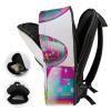 17 Inch Travel Backpack Lightweight Waterproof Casual Laptop Backpack Hiking Camping Daypack for Women Men Colorful Easter Egg view 4