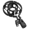 PGNEX Universal Professional Condenser Microphone Mic Shock Mount Holder Studio Recording Bracket For Large Diaphram Mic Clip Black view 4