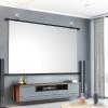 Mobile Projection Screen - Roll-up Projection Screen 4:3/16:9 HD Folding Anti-Crease Portable Movie Screen Indoor and Outdoor Projection Screen, for Home Theater, Entertainment (100) ( 84inch 16:9) view 2