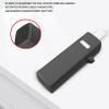 [2 Pack] easyBee Case Compatible with Soundcore A30i Bluetooth Headphone Charging Cover with 2 Keychain, Soft Liquid Silicone Ultra Thin Shockproof Protective Kit - Black and Blue view 4