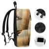 17 Inch Travel Backpack Lightweight Waterproof Casual Laptop Backpack Hiking Camping Daypack for Women Men Hunting Flying Wild view 3
