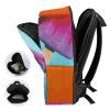 17 Inch Travel Backpack Lightweight Waterproof Casual Laptop Backpack Hiking Camping Daypack for Women Men Ice Popsicles view 4