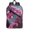 17 Inch Travel Backpack Lightweight Waterproof Casual Laptop Backpack Hiking Camping Daypack for Women Men Small Flowers view 1