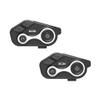 SCSETC Motorcycle Bluetooth Intercom 1000m 2 Riders Motorbike Helmet Communication System Headset Universal Wireless Interphone (Waterproof/Handsfree/Stereo Music/GPS/2 Pack) view 1