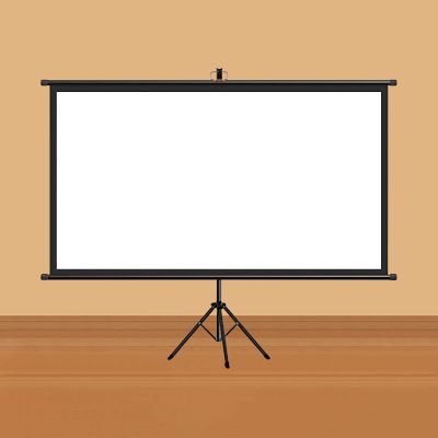 FAFACAI Portable Projection Screen with Stand - 4:3/16:9 HD Foldable Projection Screen Manual Projection Screen Free-Standing Projection Screen, for Home Theater, Conferences (84) (60inch 4:3)