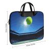 LKJTRF 17 Inch Laptop Shoulder Bag Waterproof Portable Laptop Case Sleeve Messenger Bag for Women Men Tennis Ball in The Air, Style-38 view 2