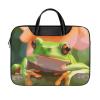 17 Inch Laptop Shoulder Bag Waterproof Portable Laptop Case Sleeve Messenger Bag for Women Men Tree Frog view 1