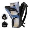 17 Inch Travel Backpack Lightweight Waterproof Casual Laptop Backpack Hiking Camping Daypack for Women Men Cute Penguins view 4