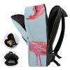 17 Inch Travel Backpack Lightweight Waterproof Casual Laptop Backpack Hiking Camping Daypack for Women Men Flamingo view 4