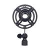 PGNEX Matte Black Metal Portable Screw Microphone Shock Mount Anti-Vibration Microphone Stand view 1