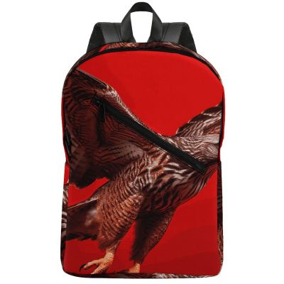 17 Inch Travel Backpack Lightweight Waterproof Casual Laptop Backpack Hiking Camping Daypack for Women Men Flying Eagle
