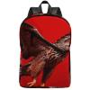 17 Inch Travel Backpack Lightweight Waterproof Casual Laptop Backpack Hiking Camping Daypack for Women Men Flying Eagle view 1