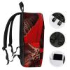 17 Inch Travel Backpack Lightweight Waterproof Casual Laptop Backpack Hiking Camping Daypack for Women Men Flying Eagle view 3