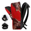 17 Inch Travel Backpack Lightweight Waterproof Casual Laptop Backpack Hiking Camping Daypack for Women Men Flying Eagle view 4