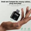 MMB Mini Wireless Carplay Adapter, 2026 Carplay Adapter for Apple iPhone, Plug & Play, Smallest, Fastest for Converts OEM Wired to Wireless Car Play Only for Car Model 2016+ and iOS 10 USB & Type-C view 2