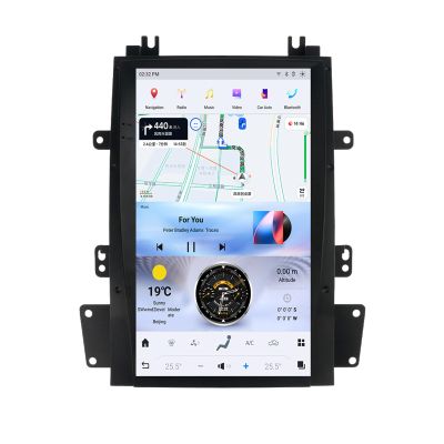ZWNAV 13.6 inch Android 13 GPS Navigation Car Stereo for Cadillac Escalade 2007-2014 Auto Head Unit Multimedia Player Radio Carplay DSP FM (4RAM-64ROM)