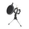 PGNEX Desktop Universal Anti-Spray Microphone Shock Mount Holder Tripod Stand Bracket view 1
