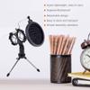 PGNEX Desktop Universal Anti-Spray Microphone Shock Mount Holder Tripod Stand Bracket view 2