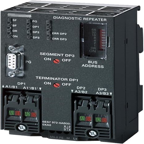 FFCJJD 6ES7972-0AB01-0XA0 Diagnostic Repeater 6ES79720AB010XA0 Sealed in Box 1 Year Warranty
