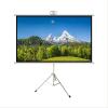 FAFACAI Portable Projection Screen with Tripod - 4:3/16:9 HD Foldable Projection Screen Free-Standing Projection Screen Manual Projection Screen, for Indoor and Outdoor Movies (60) (72inch 16:9) view 1