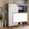 FAFACAI Portable Projection Screen with Tripod - 4:3/16:9 HD Foldable Projection Screen Free-Standing Projection Screen Manual Projection Screen, for Indoor and Outdoor Movies (60) (72inch 16:9) view 2