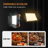 120W Led Video Light Bi-Color Dimmable 0-100% Photographic Lighting, Panel Light CRI 95+ with U Bracket and Barndoors for Filmmaker Photo Studio Stream (120W) view 2