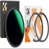77mm Variable ND8-128 Lens Filter & 72-77mm (2PCS) Step Up Filter Adapter Rings Kit, for 72mm Lens Add 77mm Filter view 1