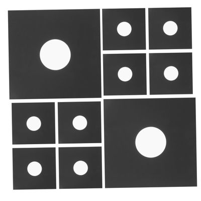 CORHAD 10pcs Vinyl Record Sleeves Sturdy Protective Covers for Vinyl Records Kraft with Easy Opening Design for Dust and Stain Protection