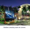 60-100 Inch Projection Screen,Foldable Anti Crease White Projector Movie Screen, Curtain Projection Screen 4:3 for Home Outdoor Indoor (EIMSOAHoqtfes8c2a-04) view 4