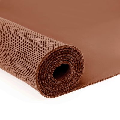 Stereo Mesh Fabric for Speaker Repair 60 x 40 in / 150 x 100 CM - Premium Quality Speaker Grill Cloth for Speaker Restoration and Repair Brown