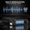 Radioddity QT80 10 Meter Radio, 80W High Power Amateur Ham Radio, SSB/AM/FM/PA Mobile Transceiver with RX & TX Noise Reduction, CTCSS/DCS, ASQ, SWR High Alert view 3