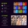 VILTROX Magnetic RGB Video Light 360 Full Color Portable LED Camera Light Panel with APP Control/Cold Shoe Mounts/CRI 97+/2500K-8500K/4000mAh/26 Light Scenes for Photography,Vlogging,Selfie Lighting view 2