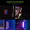 VILTROX Magnetic RGB Video Light 360 Full Color Portable LED Camera Light Panel with APP Control/Cold Shoe Mounts/CRI 97+/2500K-8500K/4000mAh/26 Light Scenes for Photography,Vlogging,Selfie Lighting view 4