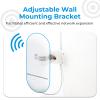 Foruly Wall Mount Bracket Kit for Ubiquiti Nanostation Ns-5ac Lo0o5ac Nsm5 Locom5 Nsm2 Locom2 Ltu Lite White (PLA White) view 3