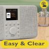 MangoKit SR20 Wi-Fi Radio, Bluetooth, True 2.0 Stereo, Internet-Walnut view 3