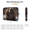 17inch Laptop Sleeve Bag Roaring Bear Laptop Bag Shockproof Computer Carrying Cover Slim Briefcase Handbag view 2