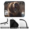 17inch Laptop Sleeve Bag Roaring Bear Laptop Bag Shockproof Computer Carrying Cover Slim Briefcase Handbag view 4