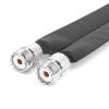 UHF Female to UHF Female Flat Coaxial Jumper Cable for Windows and Doors, 12-Inch 50 Ohms view 3