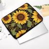 17inch Laptop Sleeve Bag Beautiful Sunflower Laptop Bag Shockproof Computer Carrying Cover Slim Briefcase Handbag view 3