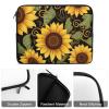17inch Laptop Sleeve Bag Beautiful Sunflower Laptop Bag Shockproof Computer Carrying Cover Slim Briefcase Handbag view 4
